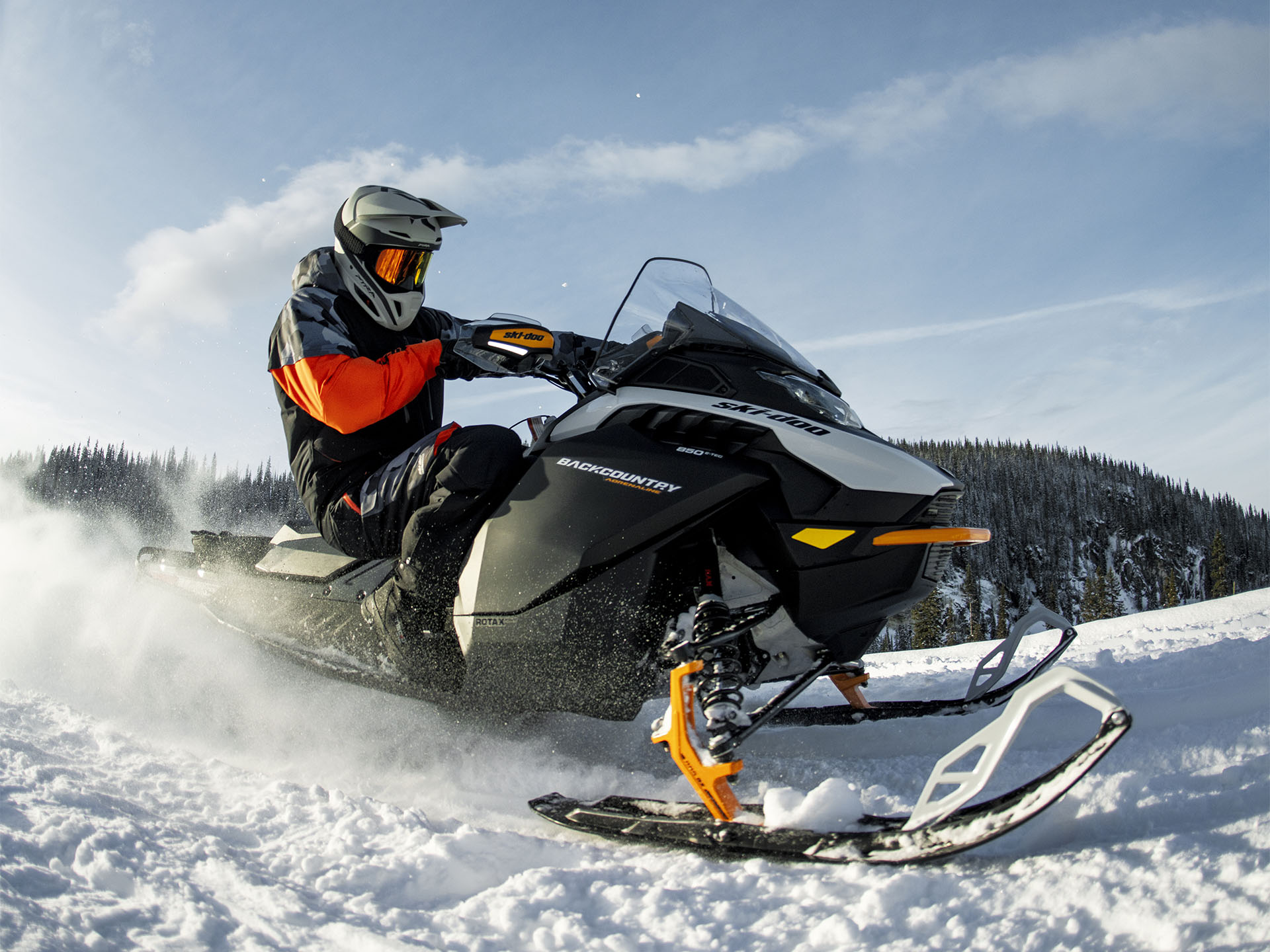 2026 Ski-Doo Backcountry Adrenaline 850 E-TEC ES Storm 1.5 in Fairview, Utah - Photo 10