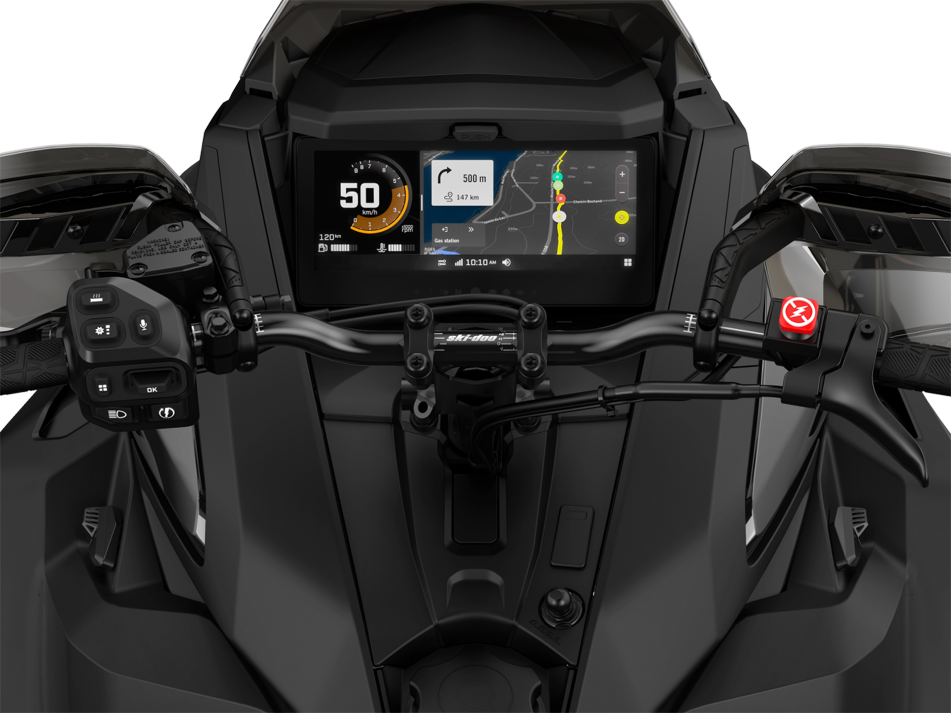 2026 Ski-Doo Backcountry X 850 E-TEC ES Storm 1.5 w/ 10.25 in. Touchscreen in Enfield, Connecticut - Photo 6