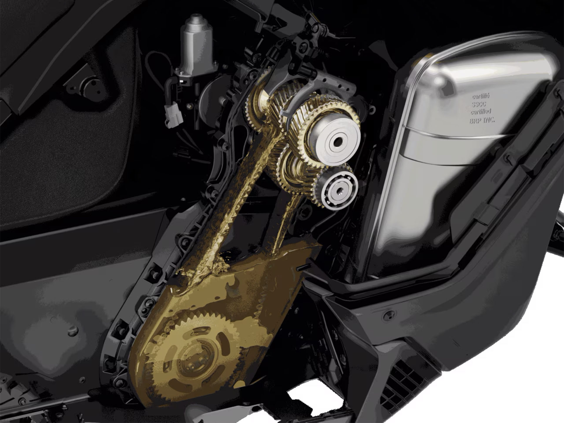 2026 Ski-Doo Skandic SE 600R E-TEC ES Cobra WT 1.8 Track 20 in. in Fairview, Utah - Photo 8