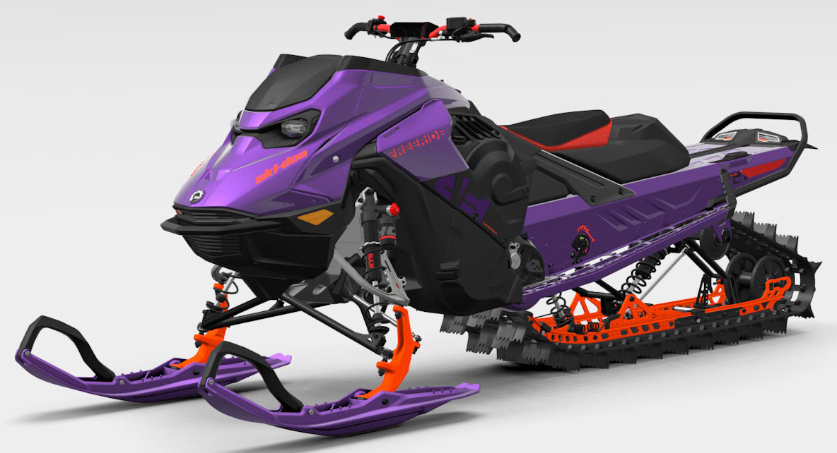 2027 Ski-Doo Freeride 146 850 E-TEC SHOT PowderMax 2.5 in Stratford, Wisconsin - Photo 3