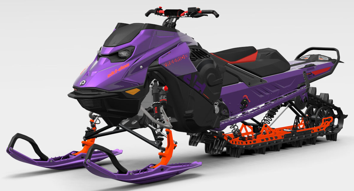 2027 Ski-Doo Freeride 147 850 E-TEC Turbo R SHOT PowderMax X-Light 3.0 w/ 10.25 in. Touchscreen in Stratford, Wisconsin - Photo 3