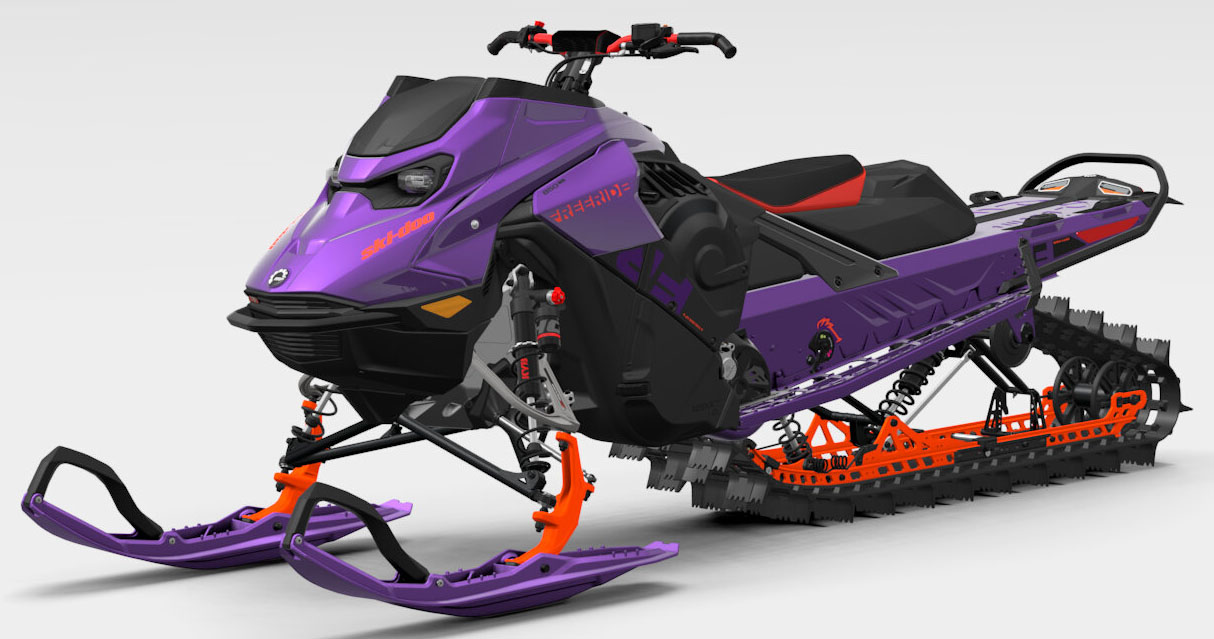 2027 Ski-Doo Freeride 154 850 E-TEC SHOT PowderMax 2.5 in Stratford, Wisconsin - Photo 3