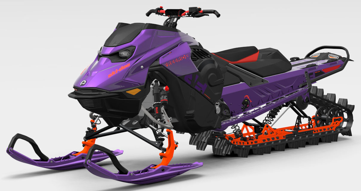 2027 Ski-Doo Freeride 154 850 E-TEC Turbo R SHOT PowderMax X-Light 3.0 w/ 10.25 in. Touchscreen in Stratford, Wisconsin - Photo 3