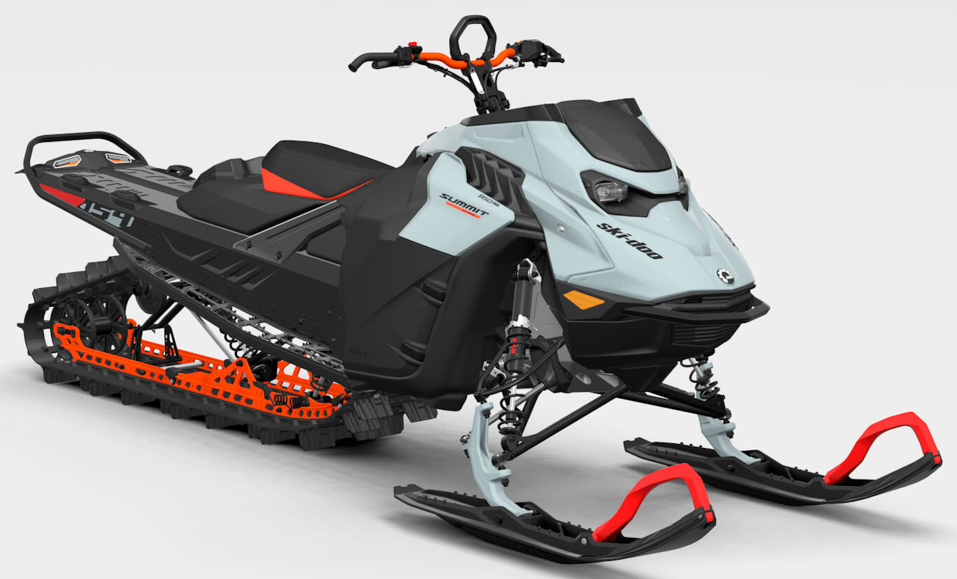 2027 Ski-Doo Summit Edge 154 850 E-TEC SHOT PowderMax Light 2.5 in Stratford, Wisconsin - Photo 2