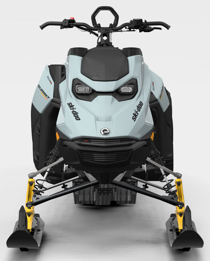 2027 Ski-Doo Summit X 165 850 E-TEC Turbo R SHOT PowderMax X-Light 3.0 w/ FlexEdge HAC in Stratford, Wisconsin - Photo 4