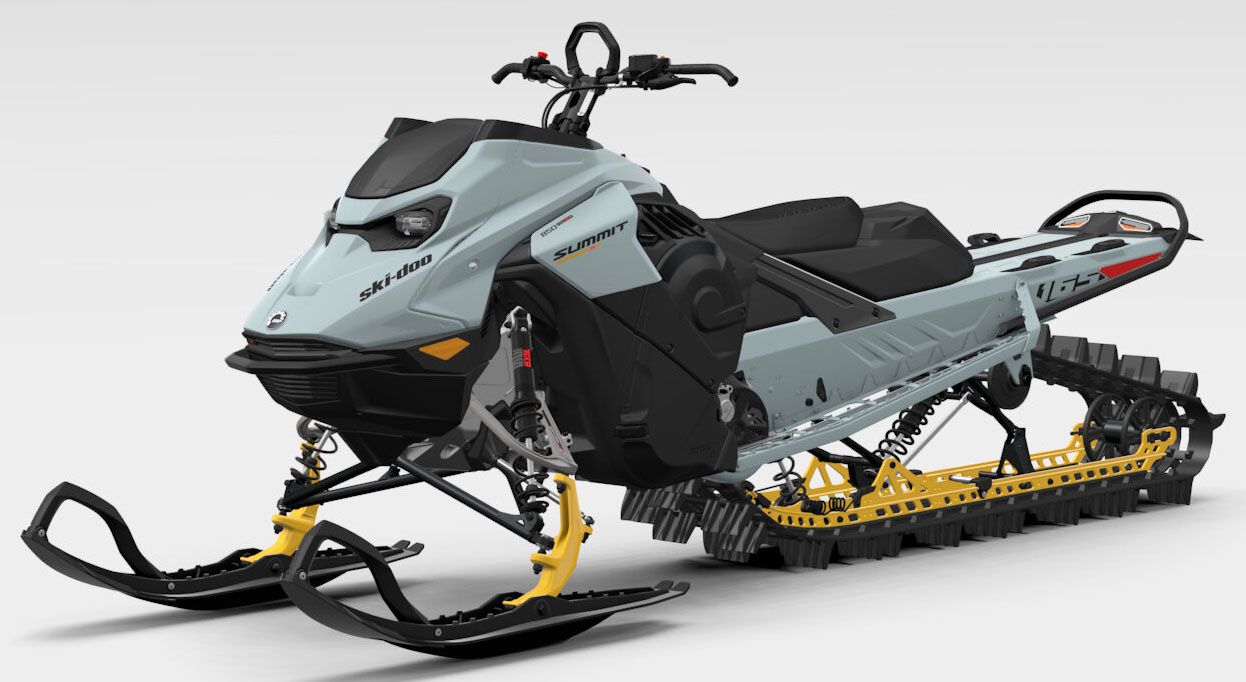 2027 Ski-Doo Summit X 165 850 E-TEC Turbo R SHOT PowderMax X-Light 3.0 w/ FlexEdge w/ 10.25 in. Touchscreen HAC in Stratford, Wisconsin - Photo 3