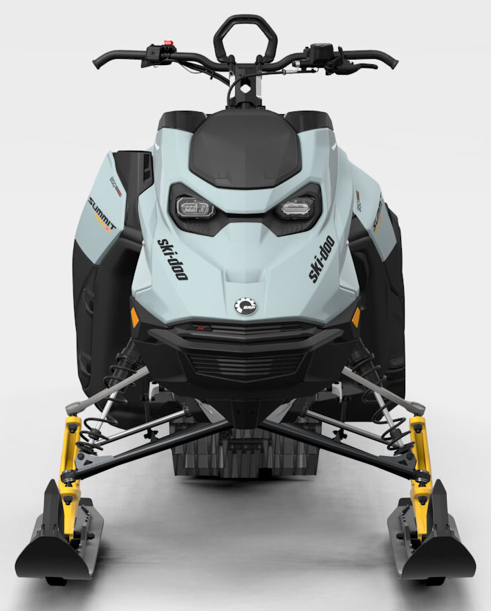 2027 Ski-Doo Summit X 165 850 E-TEC Turbo R SHOT PowderMax X-Light 3.0 w/ FlexEdge w/ 10.25 in. Touchscreen HAC in Stratford, Wisconsin - Photo 4