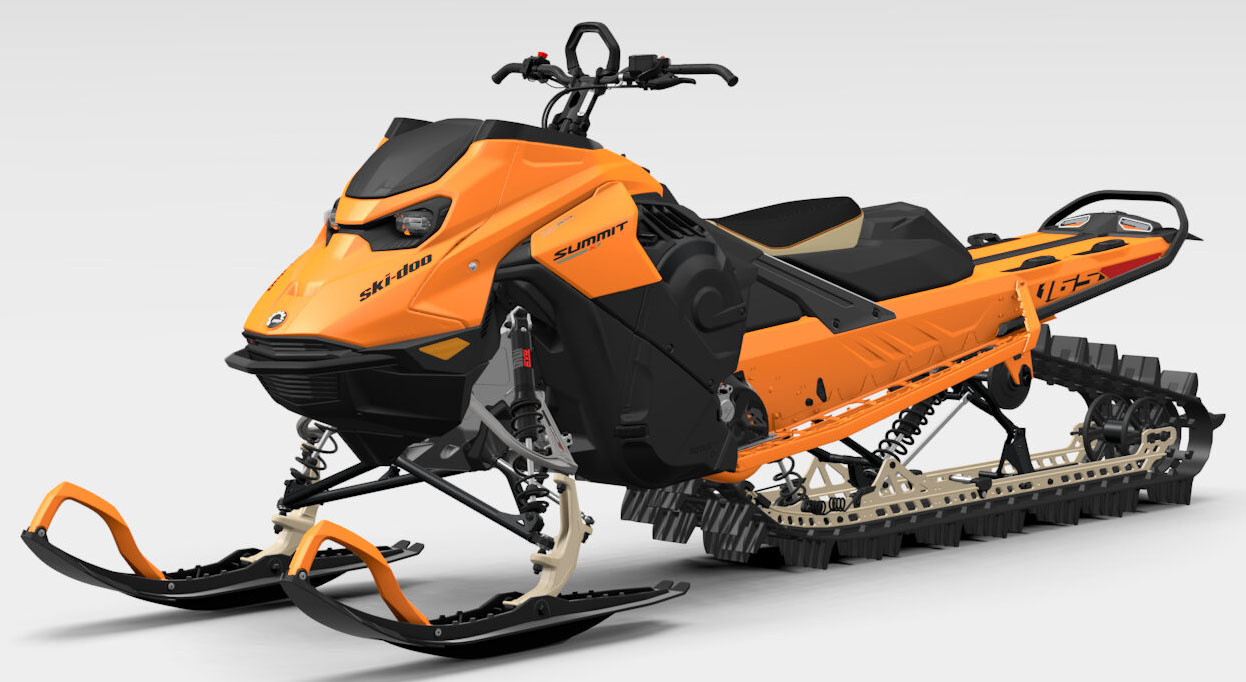 2027 Ski-Doo Summit X 165 850 E-TEC Turbo R SHOT PowderMax X-Light 3.0 w/ FlexEdge w/ 10.25 in. Touchscreen HAC in Stratford, Wisconsin - Photo 3