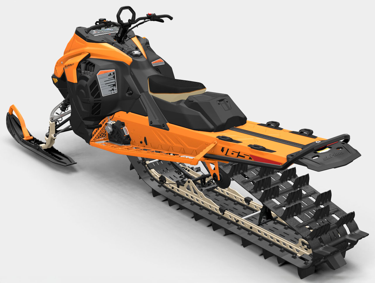 2027 Ski-Doo Summit X 165 850 E-TEC Turbo R SHOT PowderMax X-Light 3.0 w/ FlexEdge w/ 10.25 in. Touchscreen HAC in Stratford, Wisconsin - Photo 5