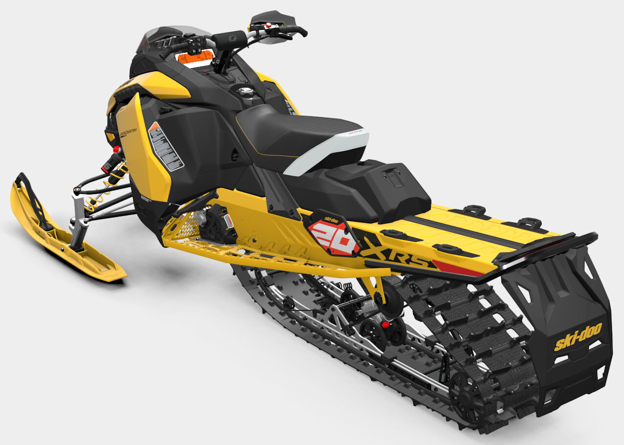 New 2027 Ski-Doo Backcountry X-RS 146 850 E-TEC ES Ice Storm 1.5