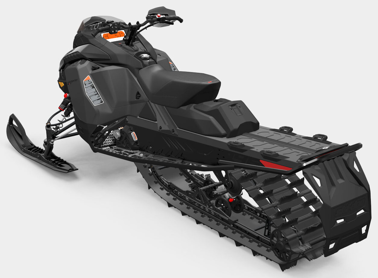2027 Ski-Doo Backcountry X-RS 146 850 E-TEC ES PowderMax 2.0 in Stratford, Wisconsin - Photo 5