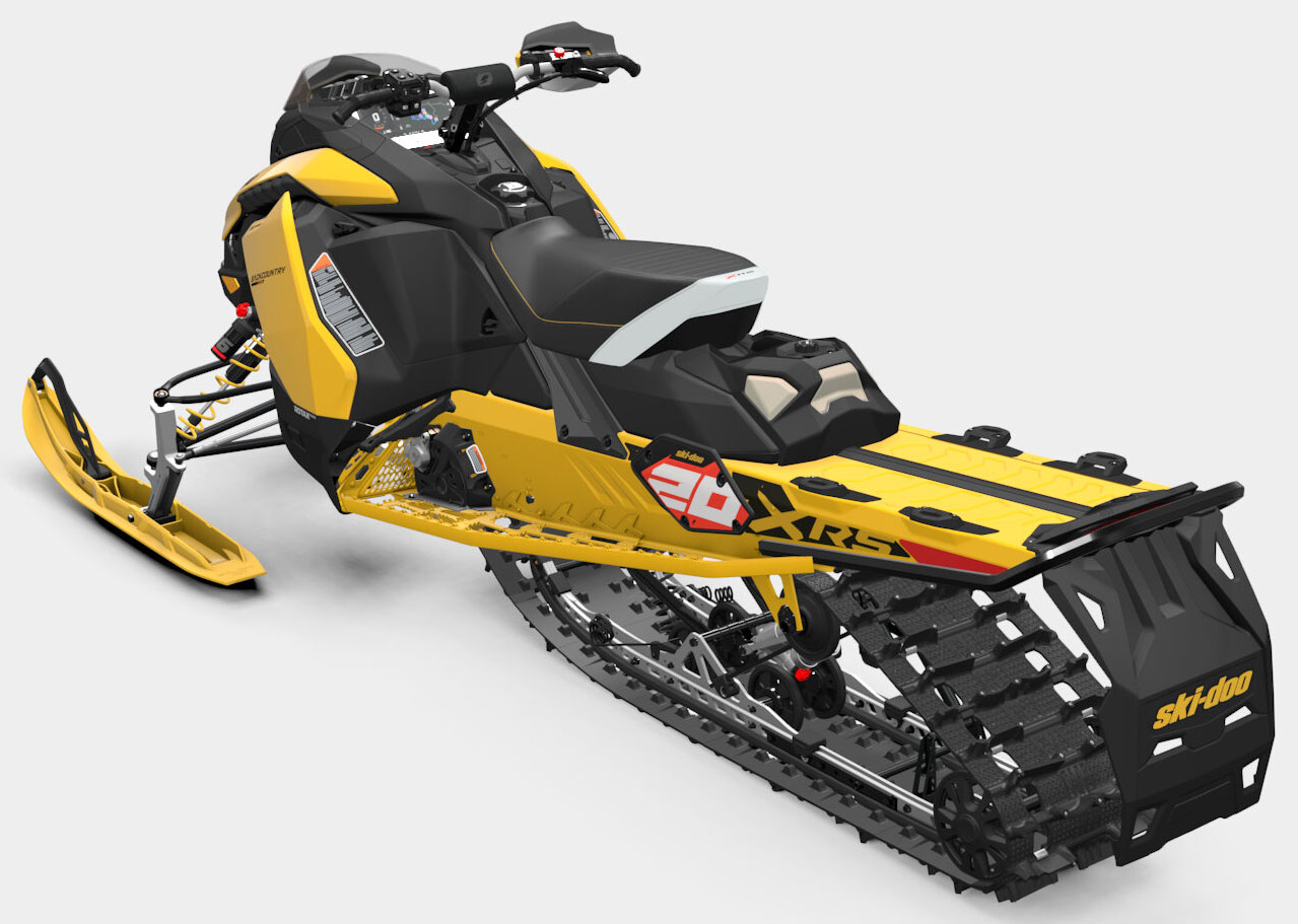 2027 Ski-Doo Backcountry X-RS 146 850 E-TEC Turbo R SHOT Ice Storm 1.5 w/ 10.25 in. Touchscreen in Stratford, Wisconsin - Photo 5