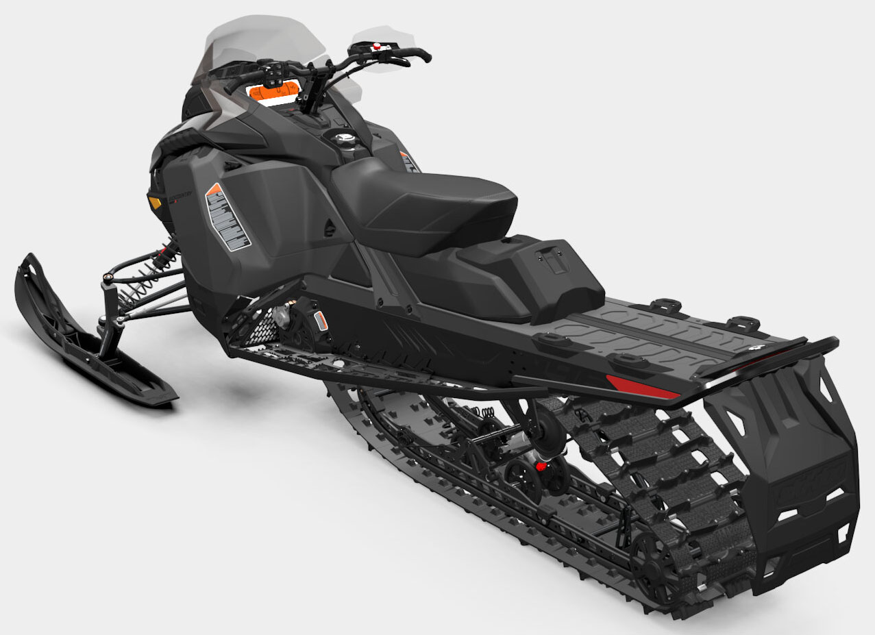 2027 Ski-Doo Backcountry X 850 E-TEC ES Ice Storm 1.5 in Stratford, Wisconsin - Photo 5