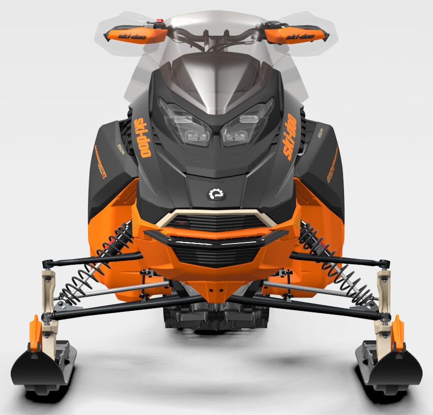 New 2027 Ski-Doo Backcountry X 850 E-TEC ES Ice Storm 1.5