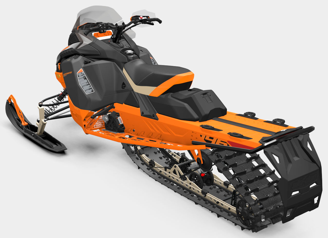 New 2027 Ski-Doo Backcountry X 850 E-TEC ES Ice Storm 1.5