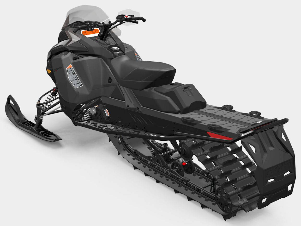 2027 Ski-Doo Backcountry X 850 E-TEC ES PowderMax 2.0 in Stratford, Wisconsin - Photo 5