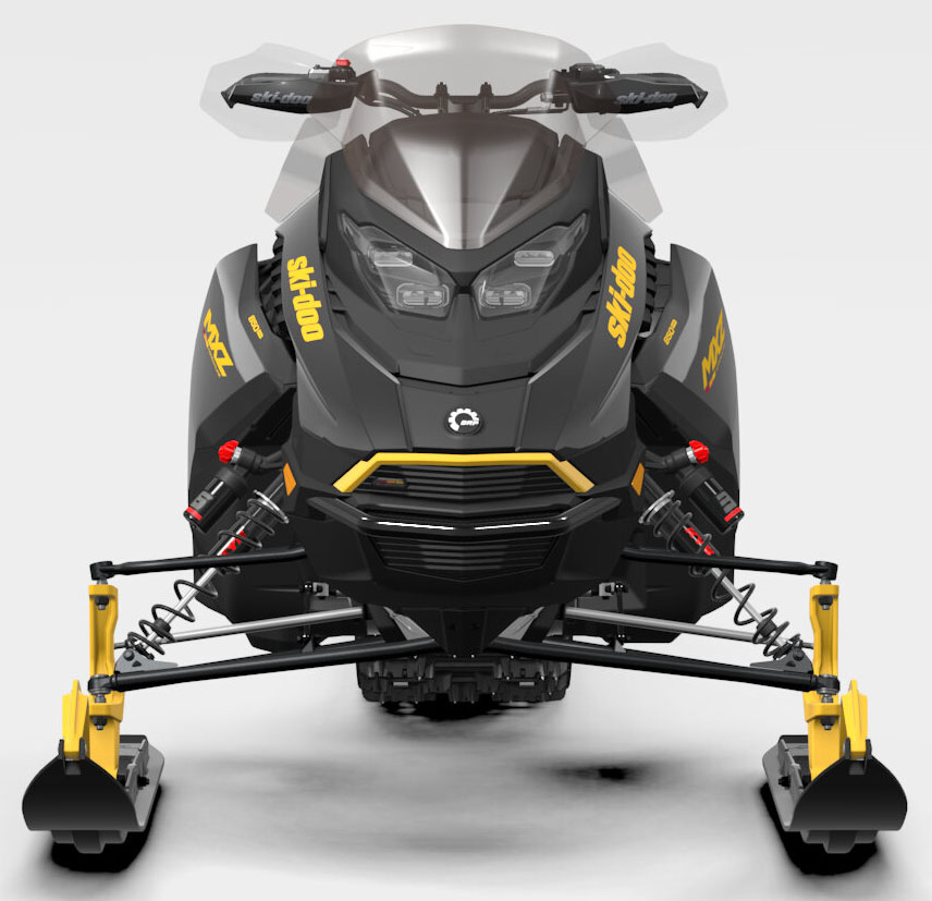 2027 Ski-Doo MXZ Adrenaline w/ Blizzard Package 129 850 E-TEC ES Ice Ripper XT 1.25 in Stratford, Wisconsin - Photo 4