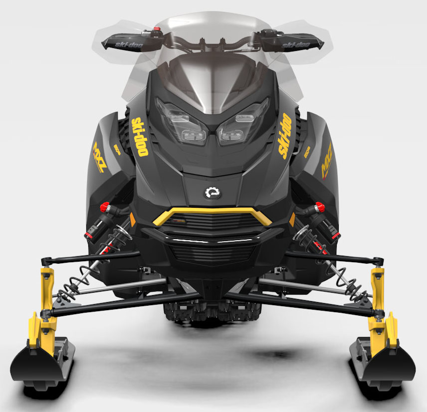 2027 Ski-Doo MXZ Adrenaline w/ Blizzard Package 137 850 E-TEC ES Ice Ripper XT 1.25 in Stratford, Wisconsin - Photo 4