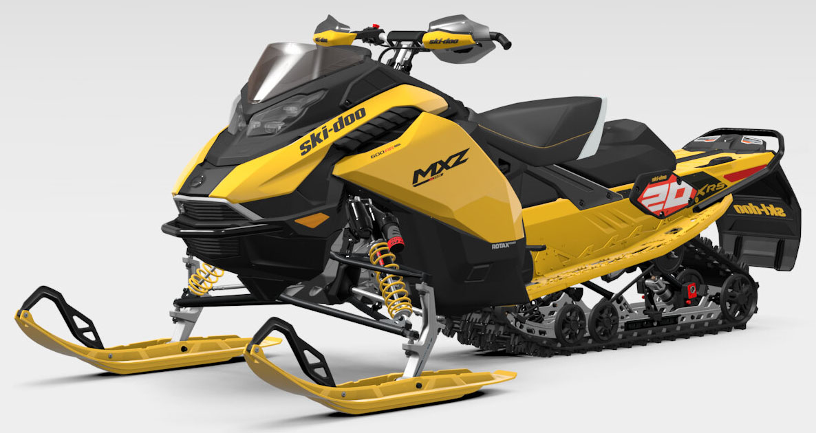 2027 Ski-Doo MXZ X-RS 129 600RR E-TEC ES w/ Smart-Shox Ice Ripper XT 1.5 w/ 10.25 in. Touchscreen in Stratford, Wisconsin - Photo 3