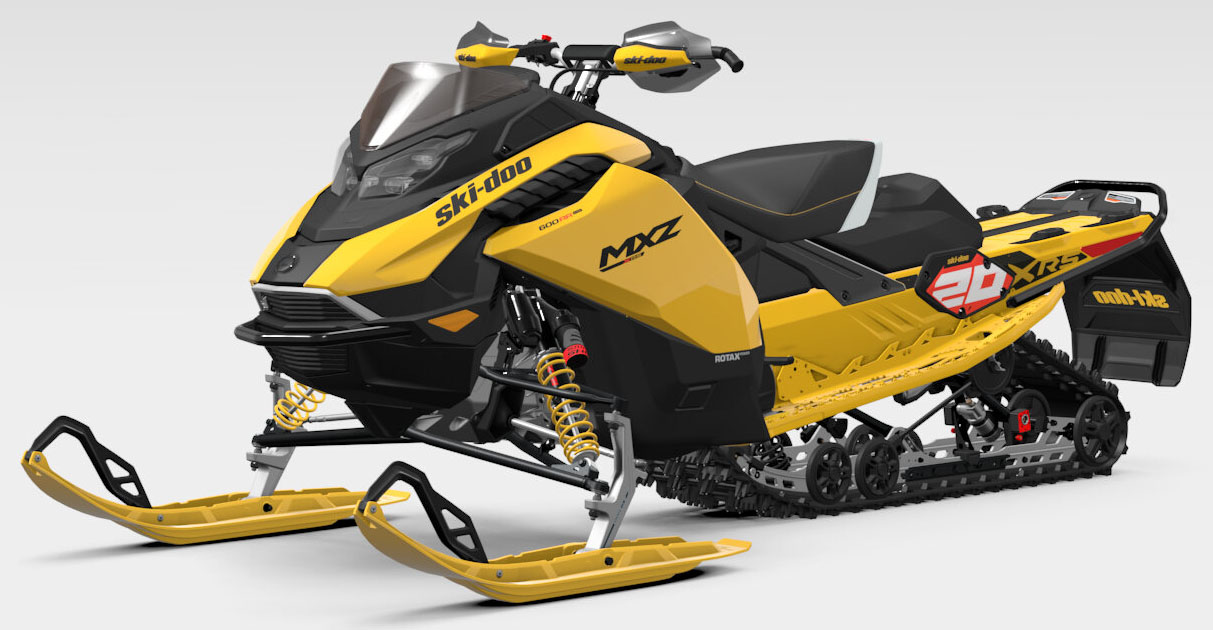 2027 Ski-Doo MXZ X-RS 137 600RR E-TEC ES w/ Smart-Shox Silent Ice Ripper XT 1.5 w/ 10.25 in. Touchscreen in Stratford, Wisconsin - Photo 3