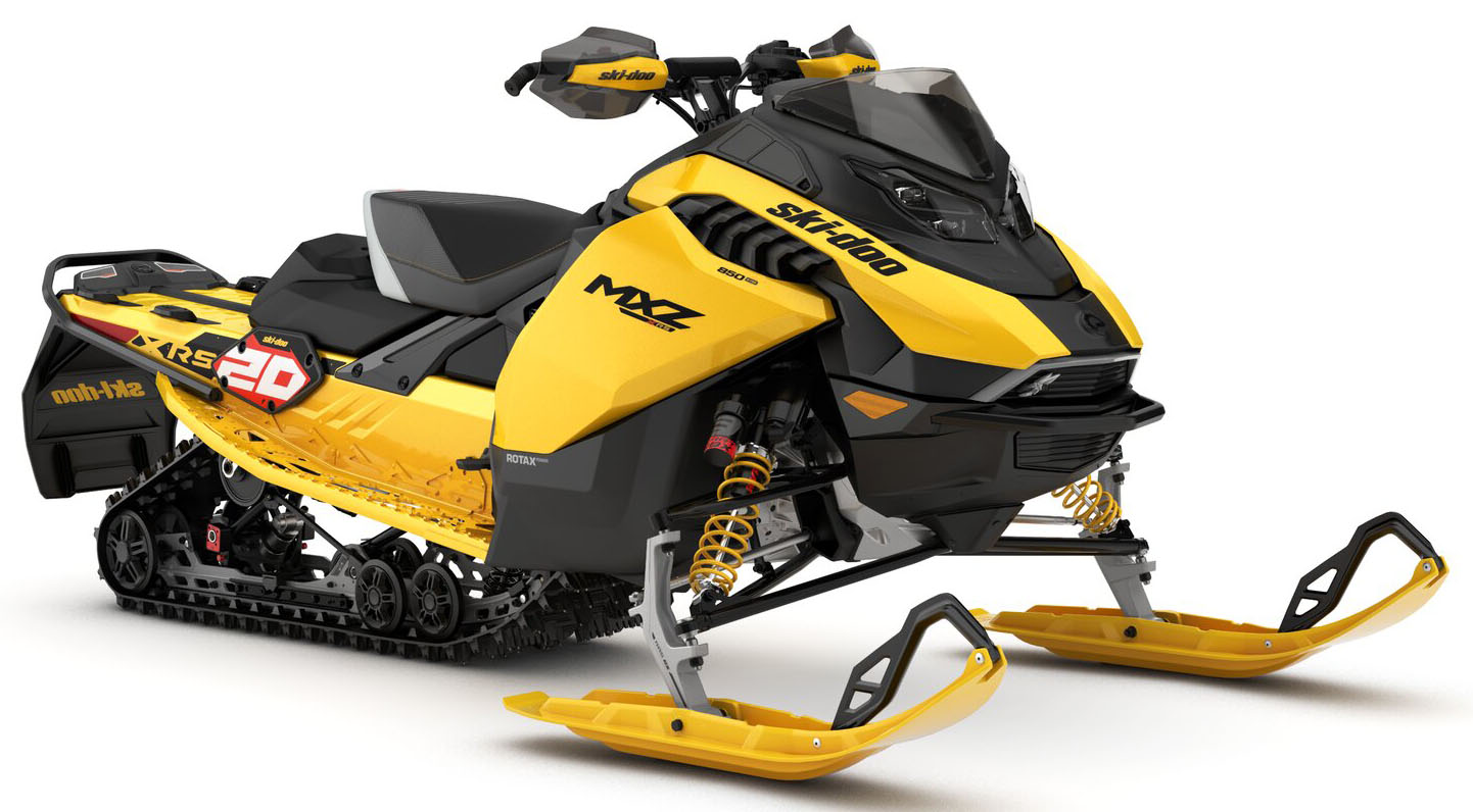 New 2027 Ski-Doo MXZ X-RS 137 850 E-TEC ES w/ Smart-Shox Ice