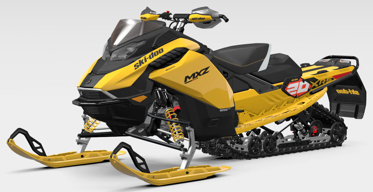 2027 Ski-Doo MXZ X-RS 137 850 E-TEC ES w/ Smart-Shox Ice Ripper XT 1.5 w/ 10.25 in. Touchscreen in Stratford, Wisconsin - Photo 3