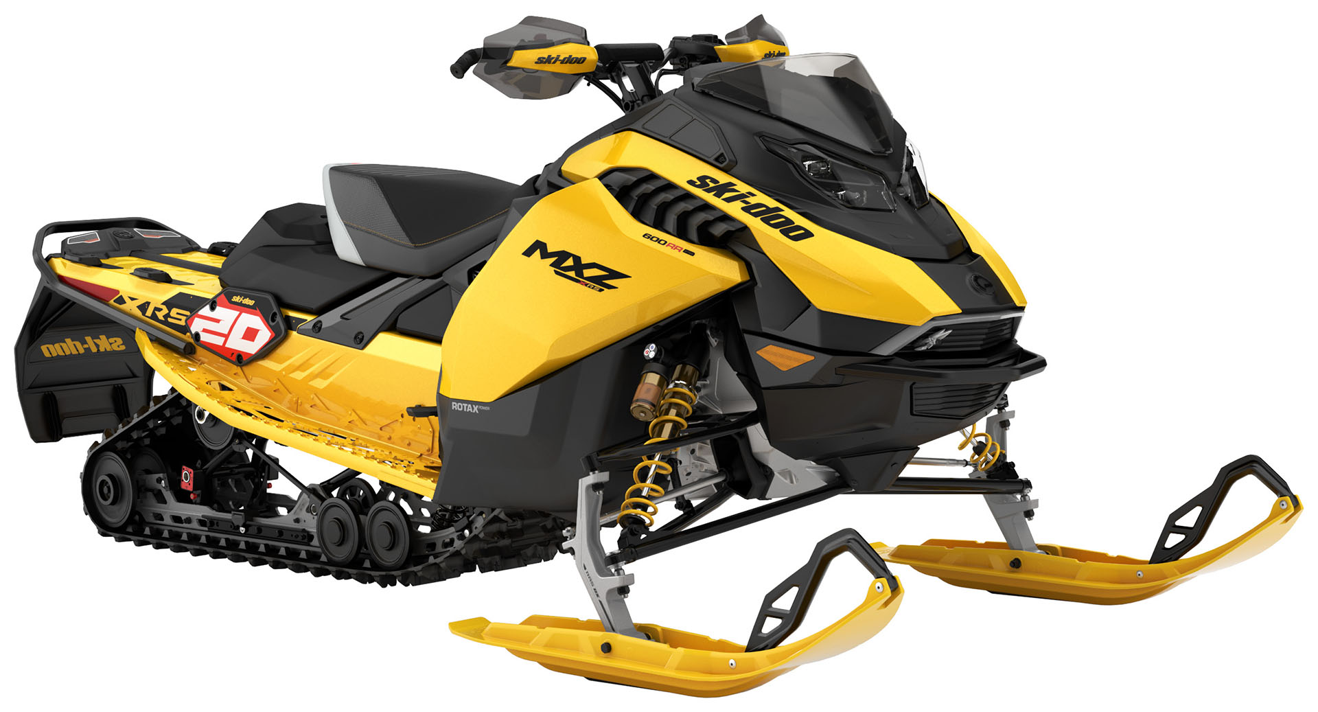 2027 Ski-Doo MXZ X-RS w/ Competition Package 600R E-TEC RipSaw II 2-Ply 1.25 in Stratford, Wisconsin - Photo 2