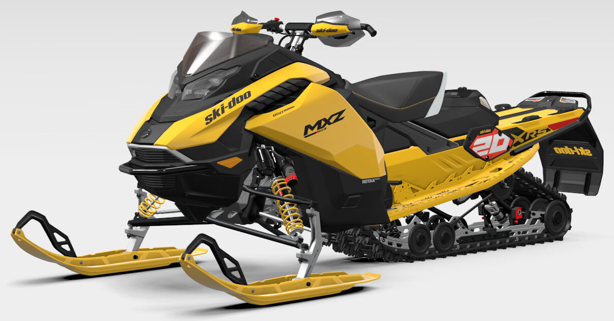2027 Ski-Doo MXZ X-RS w/ Competition Package 850 E-TEC Turbo R SHOT w/ Smart-Shox Ice Ripper XT 1.5 w/ 10.25 in. Touchscreen in Stratford, Wisconsin - Photo 3