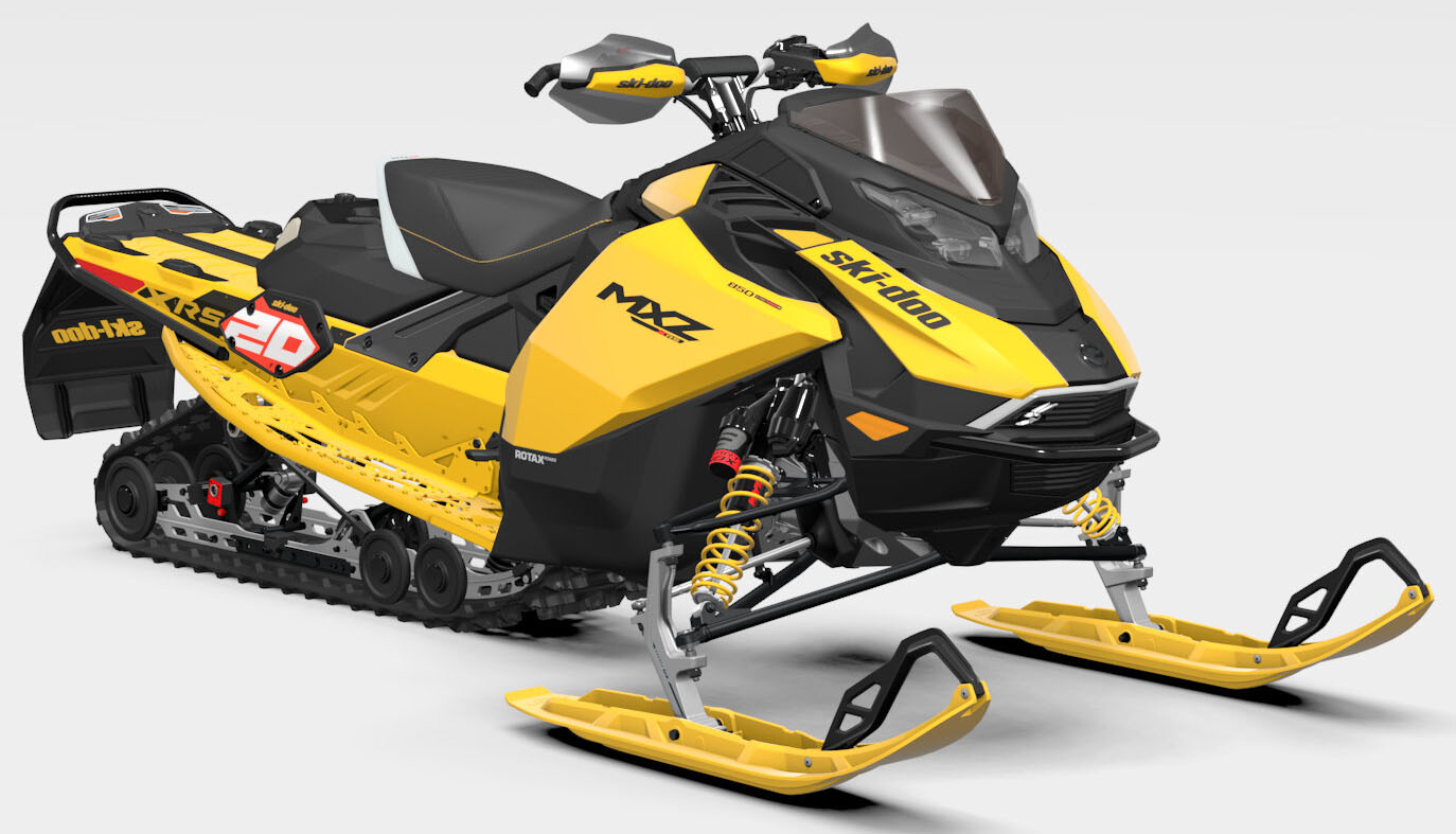 2027 Ski-Doo MXZ X-RS w/ Competition Package 850 E-TEC Turbo R SHOT w/ Smart-Shox RipSaw II 2-Ply 1.25 w/ 10.25 in. Touchscreen in Stratford, Wisconsin - Photo 2