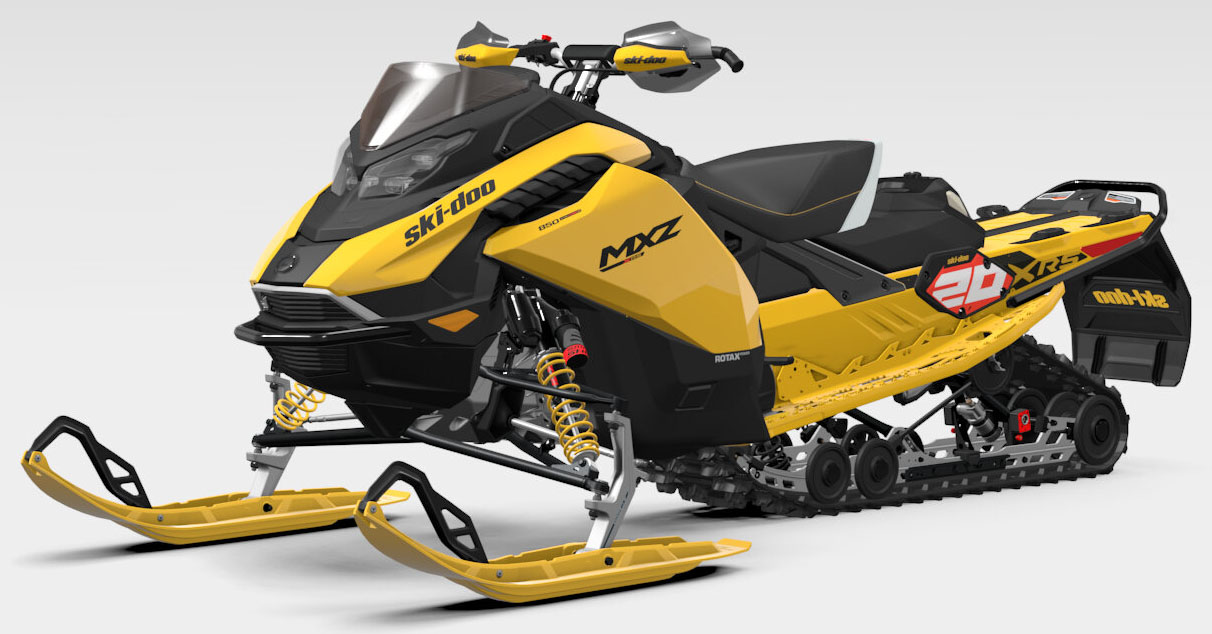 2027 Ski-Doo MXZ X-RS w/ Competition Package 850 E-TEC Turbo R SHOT w/ Smart-Shox RipSaw II 2-Ply 1.25 w/ 10.25 in. Touchscreen in Stratford, Wisconsin - Photo 3