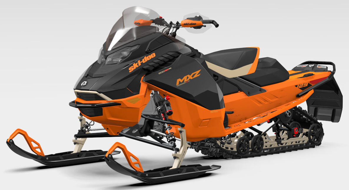 2027 Ski-Doo MXZ X 129 600RR E-TEC ES Ice Ripper XT 1.25 w/ 10.25 in. Touchscreen in Stratford, Wisconsin - Photo 3