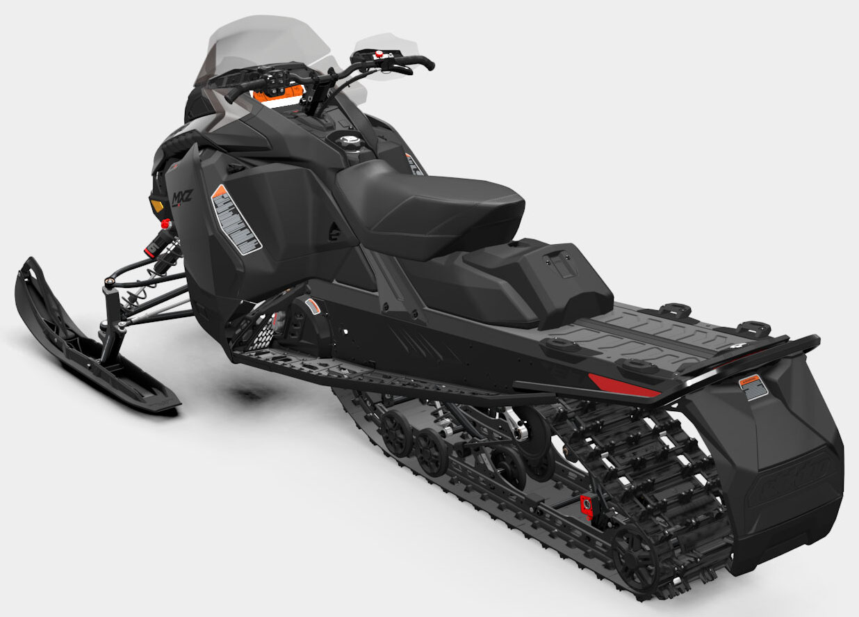 2027 Ski-Doo MXZ X 137 600RR E-TEC ES Silent Ice Ripper in Stratford, Wisconsin - Photo 5