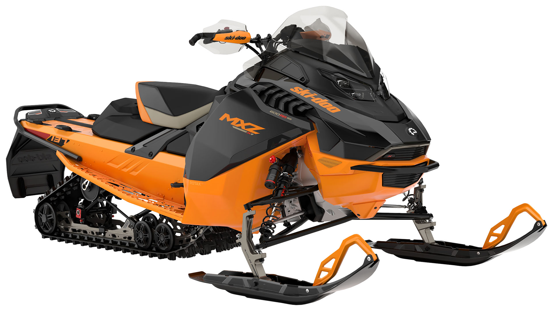 New 2027 Ski-Doo MXZ X 137 600RR E-TEC ES Silent Ice Ripper XT w