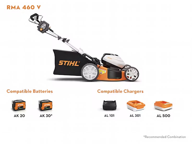 Stihl RMA 460 V 19 in. Self-Propelled w/ AK30 Battery & AL101 Charger in Calmar, Iowa - Photo 5