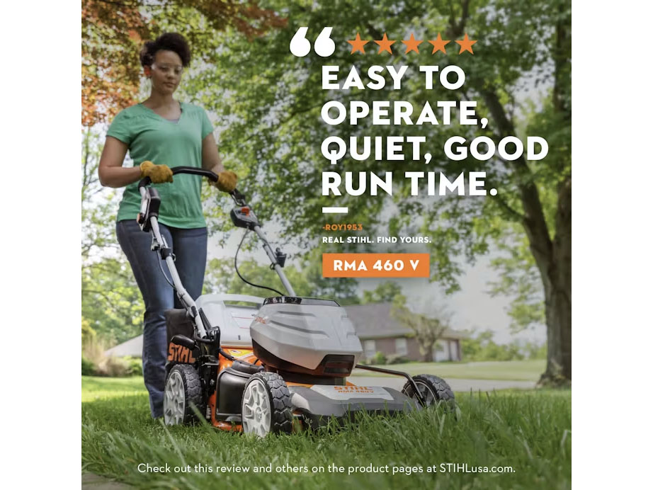 Stihl RMA 460 V 19 in. Self-Propelled w/ AK30 Battery & AL101 Charger in Calmar, Iowa - Photo 6