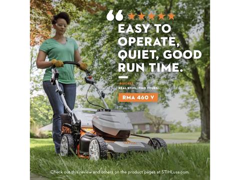 Stihl RMA 460 V 19 in. Self-Propelled w/ AK30 Battery & AL101 Charger in Calmar, Iowa - Photo 6