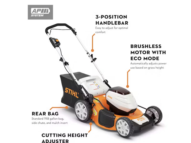 Stihl RMA 510 21 in. Push w/ AP 300 S Battery & AL 101 Charger in Calmar, Iowa - Photo 3