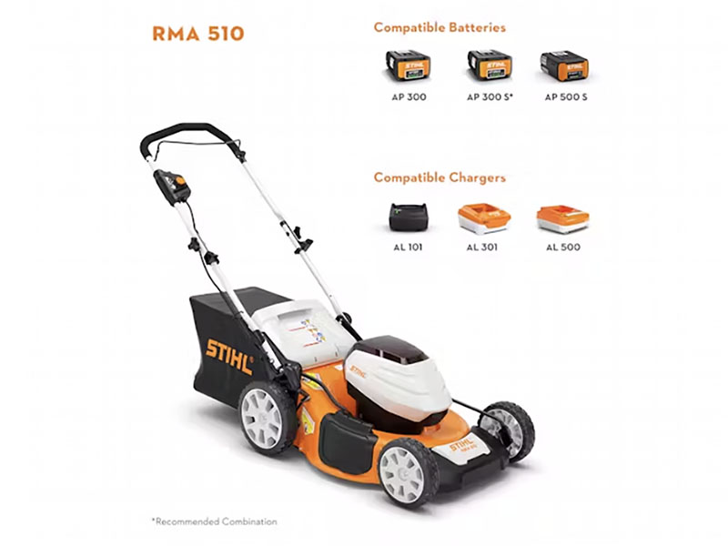 Stihl RMA 510 21 in. Push w/ AP 300 S Battery & AL 101 Charger in Calmar, Iowa - Photo 4