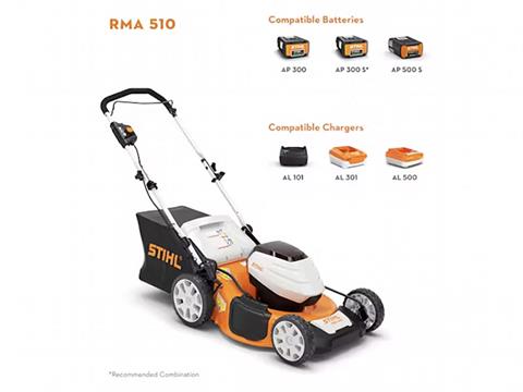 Stihl RMA 510 21 in. Push w/ AP 300 S Battery & AL 101 Charger in Calmar, Iowa - Photo 4