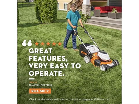 Stihl RMA 510 V 21 in. Self-Propel w/ AP 300 S Battery & AL 101 Charger in Calmar, Iowa - Photo 6