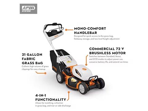 Stihl RMA 756 V 21 in. Self-Propelled w/o Battery and Charger in Calmar, Iowa - Photo 2