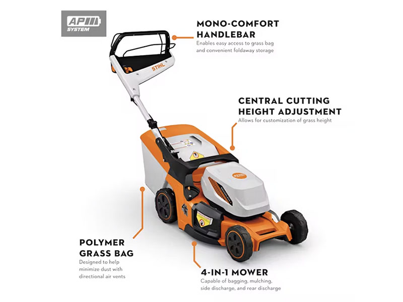 Stihl RMA 448 V 18 in. Self-Propelled w/ AK 30 S & AL 101 in Calmar, Iowa - Photo 2