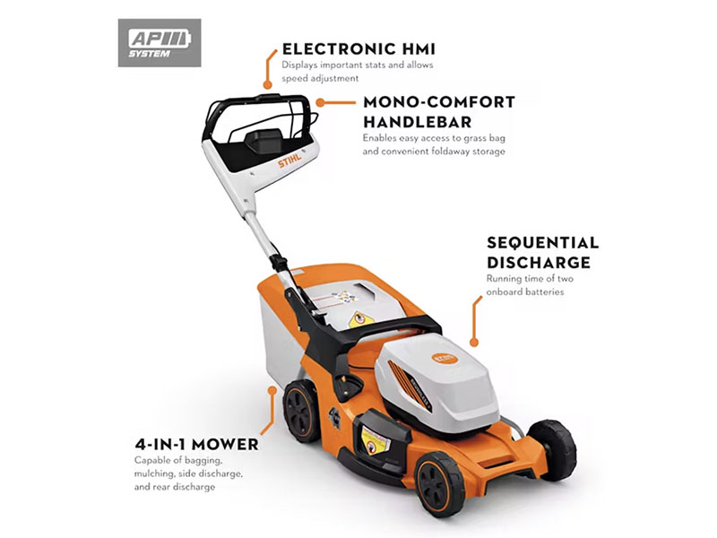 Stihl RMA 453 PV 20 in. Self-Propelled w/o Battery & Charger in Saint Maries, Idaho - Photo 2