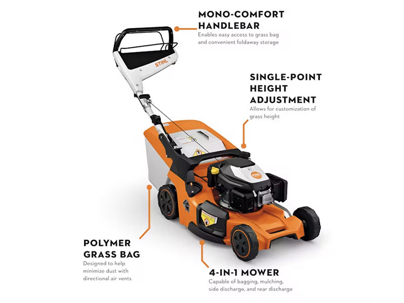 Stihl RM 453 T 20 in. EVC 300 Self-Propelled 166 cc in Calmar, Iowa - Photo 2