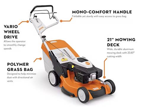 Stihl RM 655 V 21 in. Kohler 173 cc in Calmar, Iowa - Photo 2