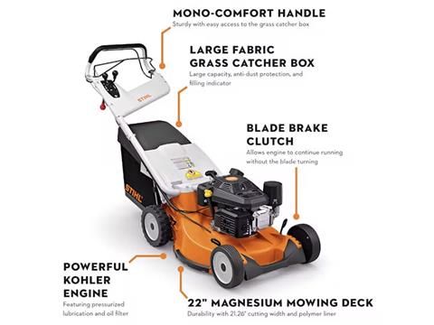 Stihl RM 756 YC 22 in. Kohler 200 cc in Calmar, Iowa - Photo 2