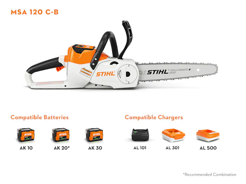 Stihl MSA 120 C-BQ w/ AK 20 in Calmar, Iowa - Photo 2