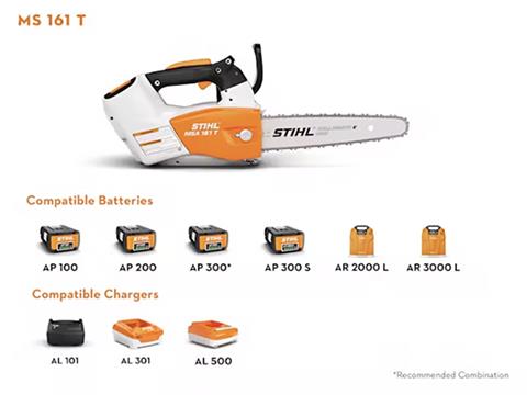 Stihl MSA 161 T 12 in. Bar w/ AP 200 Battery & AL 301 Charger in Mio, Michigan - Photo 2