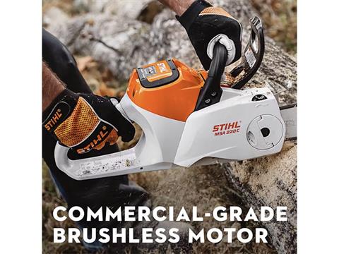 Stihl MSA 220 C-B 16 in. Bar w/ AP 300 S Battery & AL 301 Charger in Calmar, Iowa - Photo 4