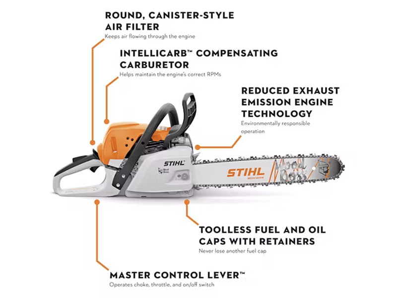 Stihl MS 251 WOOD BOSS 18 in. Bar in Mio, Michigan - Photo 2